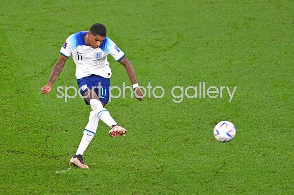 Marcus Rashford England Free Kick v Wales World Cup 2022