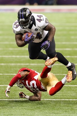 Vonta Leach Baltimore Ravens Super Bowl 2013