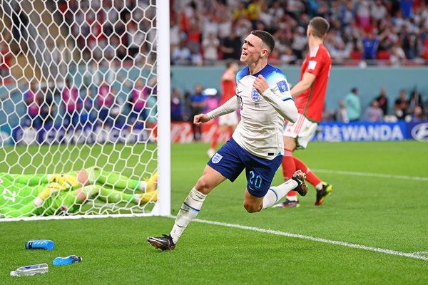 Phil Foden England scores v Wales Group B World Cup Qatar 2022