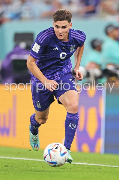 Julian Alvarez Argentina Poland v Argentin Group C World Cup Qatar 2022