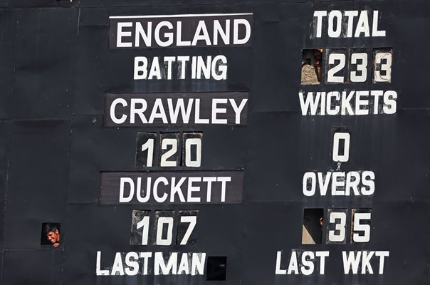 Zak Crawley & Ben Duckett England Record Opening Stand v Pakistan Rawalpindi 2022