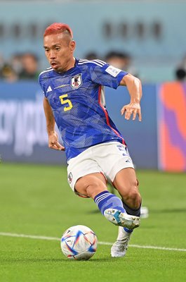 Yuto Nagatomo Japan v Spain Group E World Cup Qatar 2022