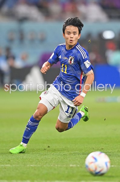 Takefusa Kubo Japan v Spain Group E World Cup Qatar 2022
