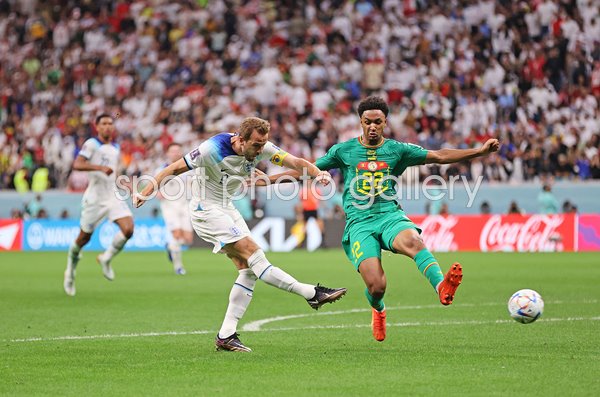 Harry Kane England scores v Senegal Last 16 World Cup Qatar 2022
