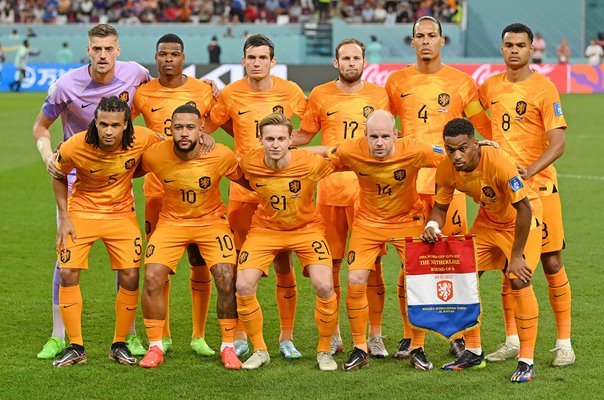 Netherlands team v USA Last 16 World Cup Qatar 2022