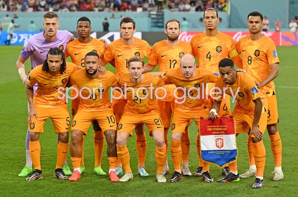 Netherlands team v USA Last 16 World Cup Qatar 2022
