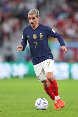 Antoine Griezmann France v Poland Last 16 World Cup Qatar 2022