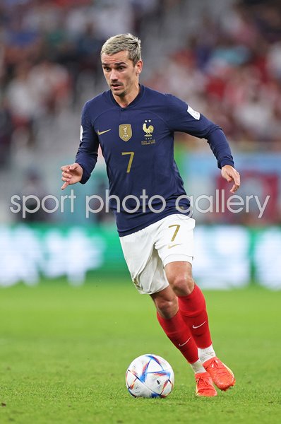 Antoine Griezmann France v Poland Last 16 World Cup Qatar 2022