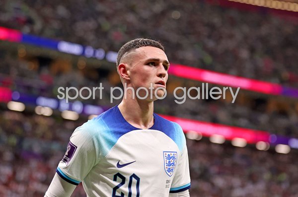 Phil Foden England v Senegal Last 16 World Cup Qatar 2022