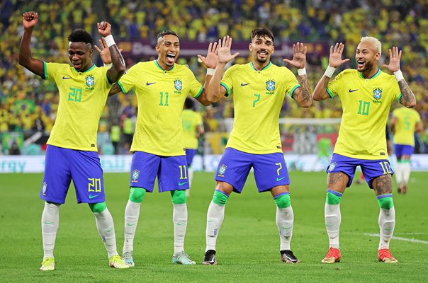 Brazil Dance Celebration v South Korea World Cup Qatar 2022