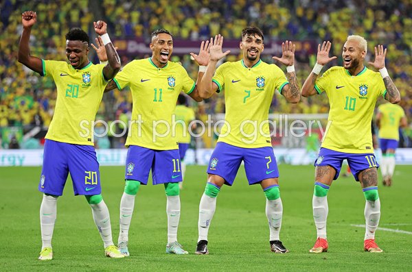 Brazil Dance Celebration v South Korea World Cup Qatar 2022