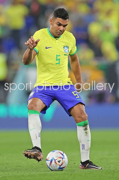 Casemiro Brazil v South Korea Last 16 World Cup Qatar 2022