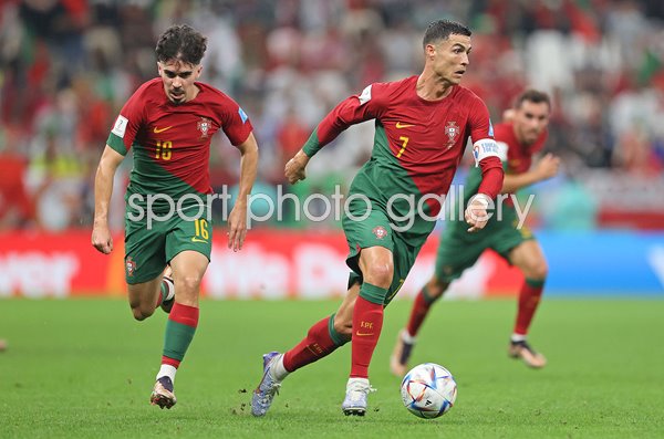 Cristiano Ronaldo Portugal v Switzerland Last 16 World Cup Qatar 2022