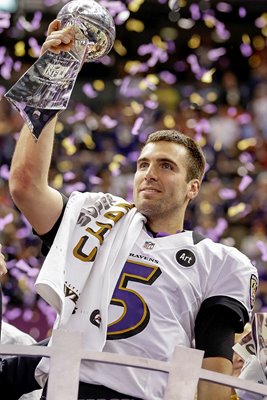 Joe Flacco Baltimore Ravens MVP Super Bowl 2013