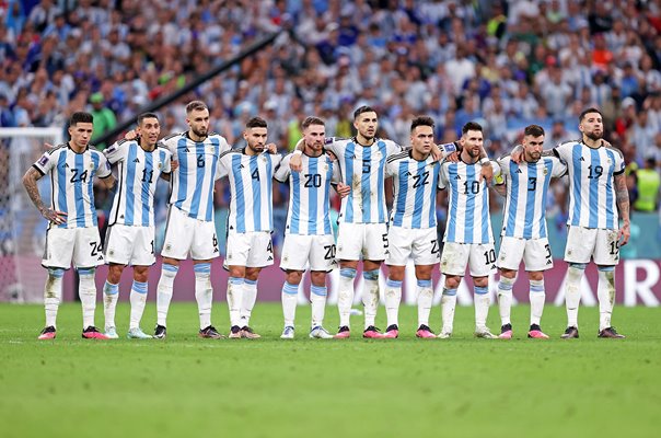 Argentina penalties v Netherlands Quarter Final World Cup Qatar 2022