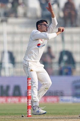 Abrar Ahmed Pakistan spinner v England Multan Test Match 2022
