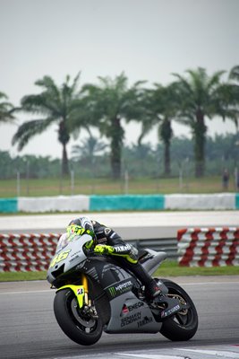 Valentino Rossi Tests in Sepang