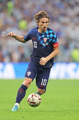 Luka Modric Croatia v Argentina Semi Final World Cup Qatar 2022