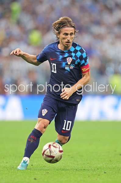 Luka Modric Croatia v Argentina Semi Final World Cup Qatar 2022
