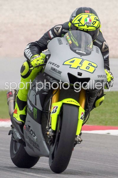 Valentino Rossi Testing in Sepang