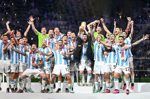 Argentina World Champions World Cup Final Qatar 2022