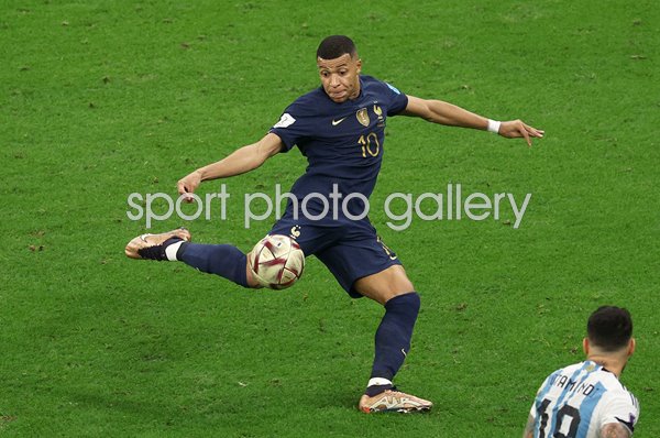 Kylian Mbappe France scores 2nd goal v Argentina World Cup Final 2022