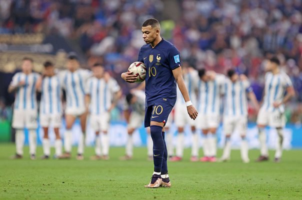 Kylian Mbappe France penalties World Cup Final Qatar 2022