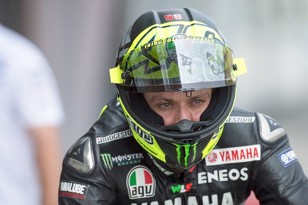 Valentino Rossi Tests in Sepang