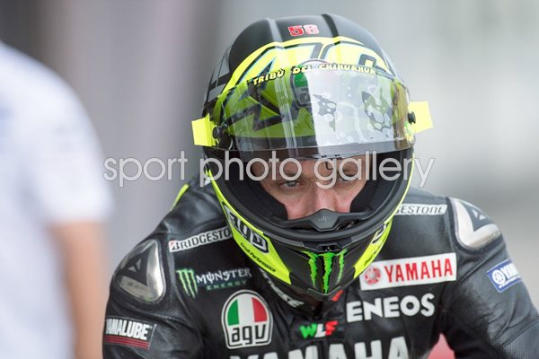 Valentino Rossi Tests in Sepang
