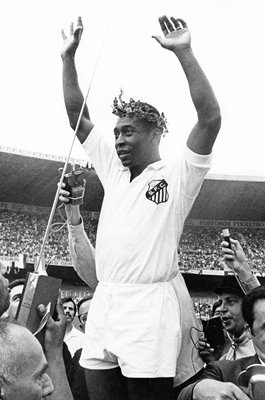 Brazil and Santos FC legend Pele 1969