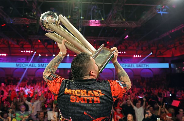 Michael Smith England World Darts Champion London 2023