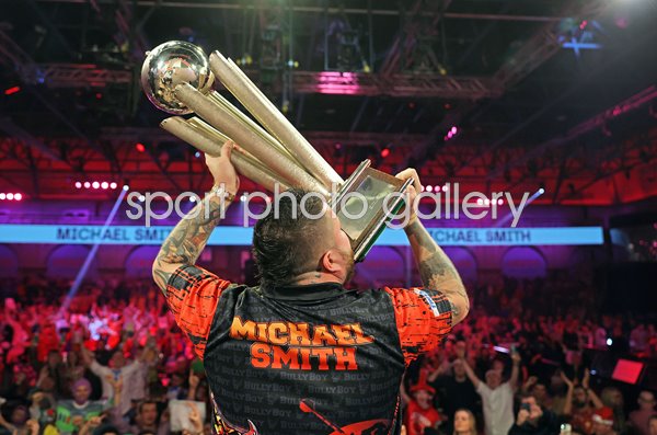 Michael Smith England World Darts Champion London 2023