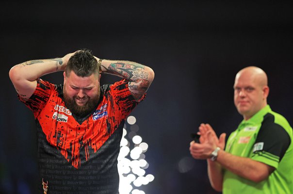 Michael Smith England beats Michael van Gerwen World Darts Final 2023