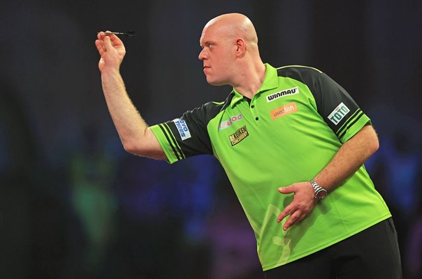 Michael van Gerwen Netherlands World Darts Final Alexandra Palace 2023