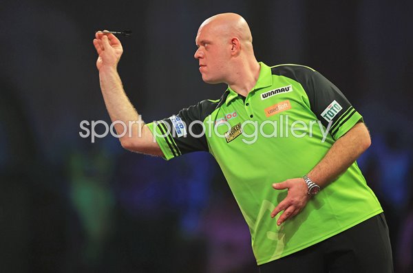 Michael van Gerwen Netherlands World Darts Final Alexandra Palace 2023