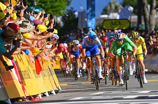 Wout Van Aert Belgium Sprint Stage 8 Tour de France 2022 