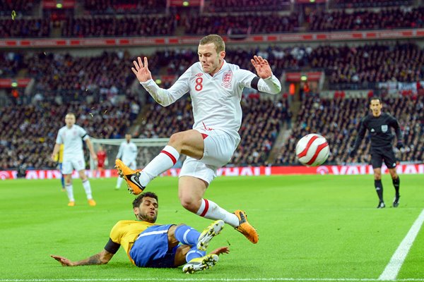 Jack Wilshere England v Brazil Wembley 2013