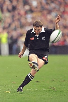 Andrew Mehrtens New Zealand v Ireland Lansdowne Road Dublin 1997