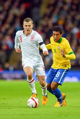 Jack Wilshere England v Brazil Wembley 2013
