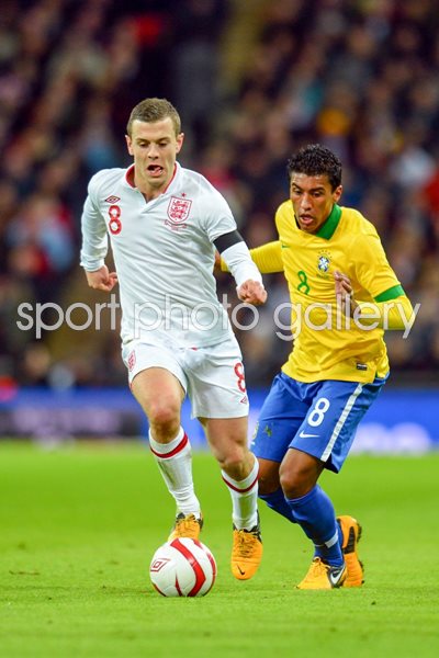 Jack Wilshere England v Brazil Wembley 2013