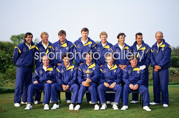 Europan Ryder Cup Team Kiawah Island 1991