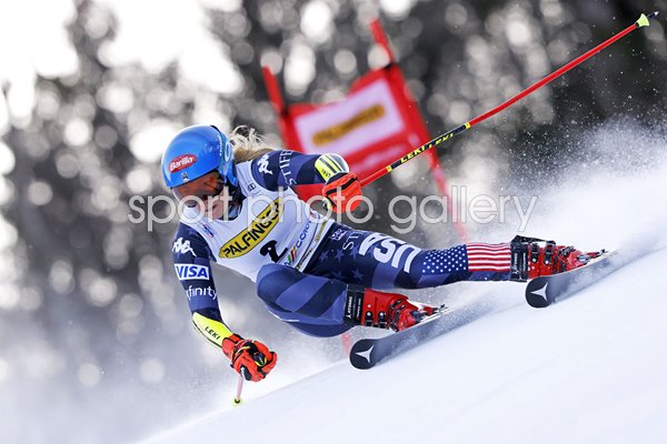 Mikaela Shiffrin USA Ski World Cup Women's Giant Slalom Gora Slovenia 2023
