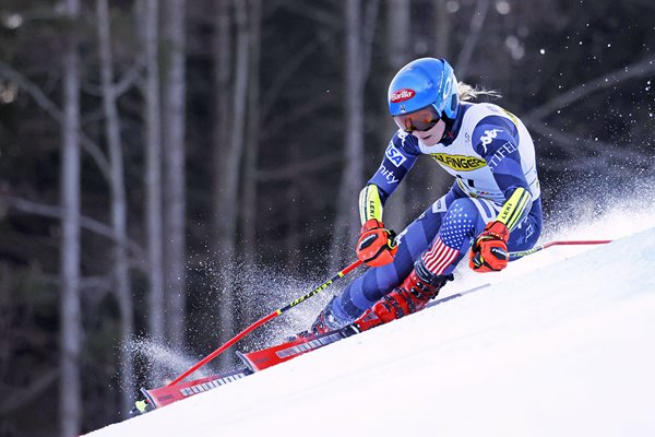 Mikaela Shiffrin USA Ski World Cup Women's Giant Slalom Slovenia 2023