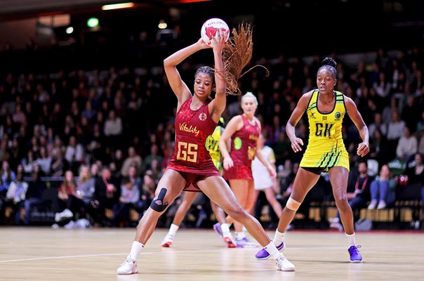 Olivia Tchine England v Jamaica Netball International London 2023