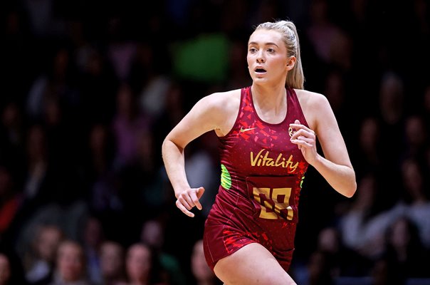 Helen Housby England v Jamaica Netball International London 2023