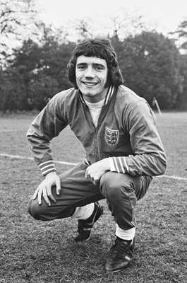 Kevin Keegan England Football portrait 1973