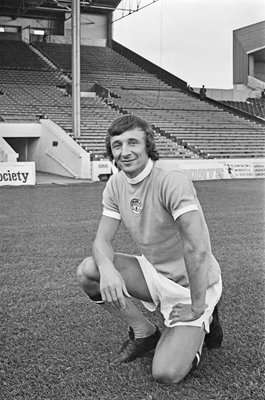 Mike Summerbee Manchester City portrait 1972