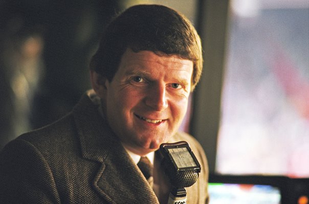 John Motson BBC Football Commentator 1985