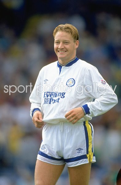 David Batty Leeds United v Sheffield Wednesday Elland Road 1991 Images