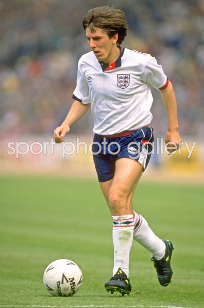 Peter Beardsley England v Scotland Rous Cup Wembley 1988